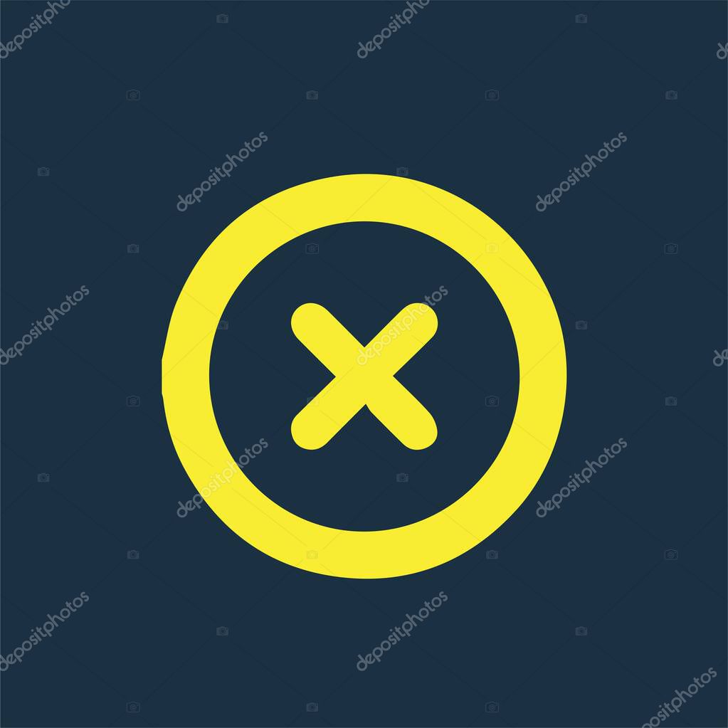 Símbolo de multiplicación. Signo matemático básico. Icono del botón de