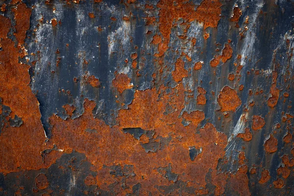 Nahaufnahme Von Rostigen Metallplatten Geeignet Für Textur Oder Hintergrund — Stockfoto