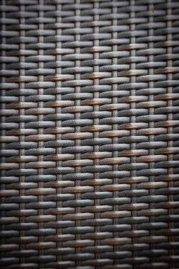 Arkaplan olarak kullanılabilecek dokunmuş bir hasır dokuyu kapat