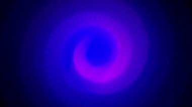 Merkezde mavi mor dairesel dönüş. 4k çözünürlük 2B arkaplan