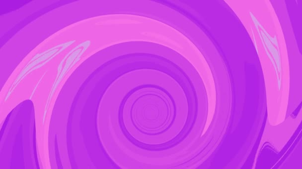 Фиолетовый Цветовой Градиент Вращается Шаблоне Фон Разрешением — стоковое видео