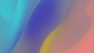 Yumuşak renk gradyan pastel animasyonu. 4k çözünürlük 2B arkaplan