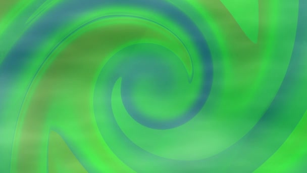 Green Wavy Pattern Spin Center Resolution Backdrop — Video