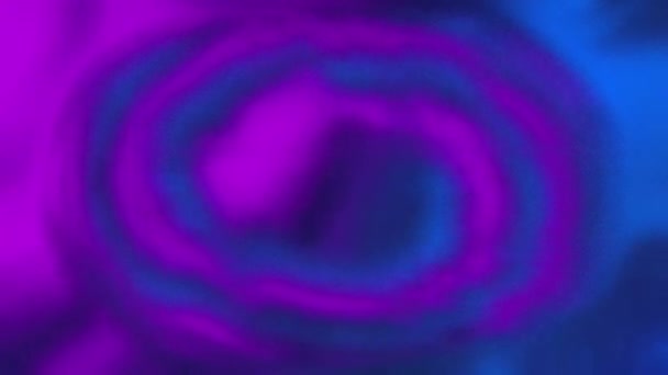 Fractal Noise Gradient Blue Purple Abstract Swirl Background Resolution Backdrop — Stockvideo