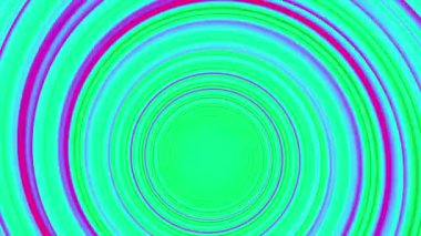 Circular color transition animation background. 4k resolution 2D backdrop