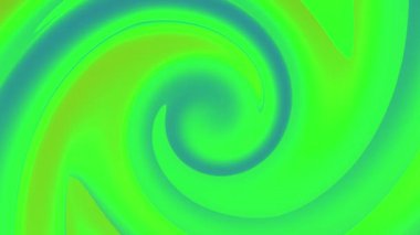 Swirl green abstract gradient background animation. 4k resolution 2D backdrop