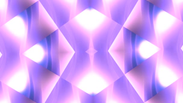 Kaleidoscope Repeat Symmetry Pattern Animation Resolution Backdrop — Stock videók
