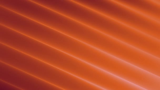 Orange Color Wave Pattern Motion Effect Resolution Backdrop — Video Stock