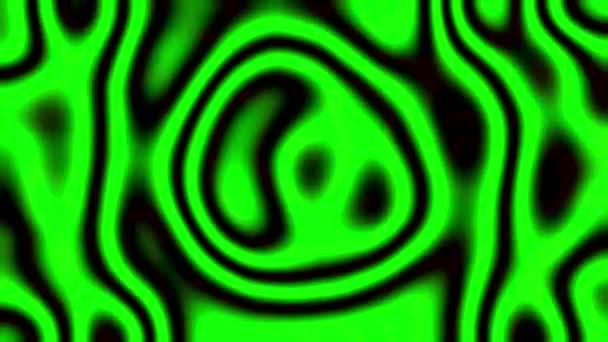 Fast Motion Green Topography Pattern Effect Animation Background Resolution Backdrop — Video Stock