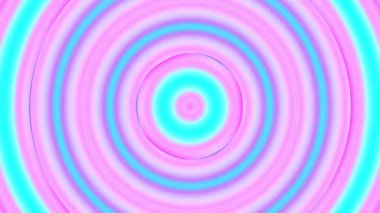 Circular rotation runnel blue and purple gradient effect. 4k footage PC 2D rendering