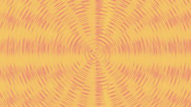 Orange twirl effect animation background. 4k footage PC 2D rendering