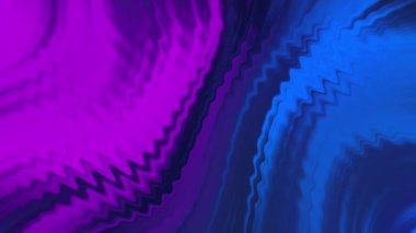 Gradient turbulence between blue and purple wave pattern. 4k resolution 2D backdrop