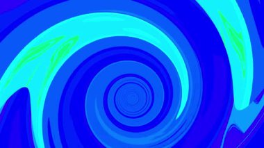 Blue pastel color spin turbulence. 4k resolution 2D backdrop