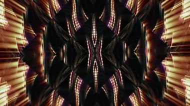 Fast motion dark ray kaleidoscope background. 4k resolution 2D backdrop