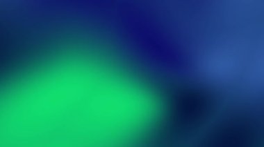 Dark soft animation green blue effect animation. 4k resolution 2D backdrop