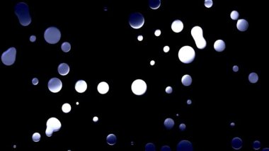 Ink, water, fluid slow drop animation background. 4k resolution 2D backdrop