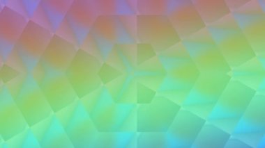 Kaleidoscopic blur mirror soft color background. 4k resolution 2D backdrop
