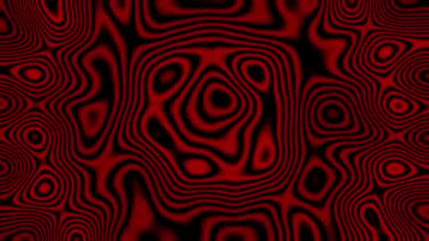 Fast Motion Dark Red Contour Effect Animation Resolution Backdrop — ストック動画