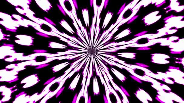 Fast Motion Radial Center Purple Animation Resolution Backdrop — Vídeos de Stock
