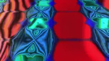 Abstract glow zebra color pattern animation background. 4k resolution 2D backdrop