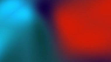 Gradient soft blue and red animation background. 4k resolution 2D backdrop