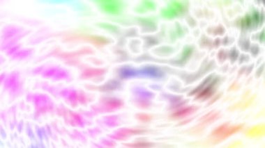 Caustic white in colorful background animation. 4k resolution 2D backdrop