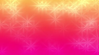 Star motion to right in pink background. 4k resolution 2D backdrop