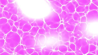 White glow caustic over pink background. 4k resolution 2D backdrop