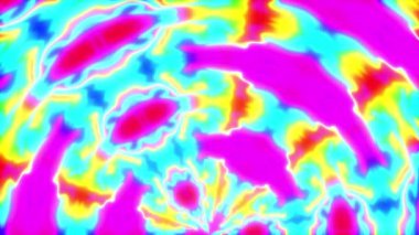 Slow motion glow gradient background. 4k resolution 2D backdrop