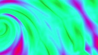 Swirl glow animation background effect. 4k resolution 2D backdrop