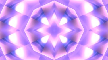 Glow symmetry kaleidoscope background. 4k resolution 2D backdrop