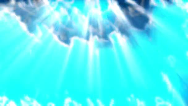 Ray Gradient Blur Blue Animation Background Resolution Backdrop — Αρχείο Βίντεο
