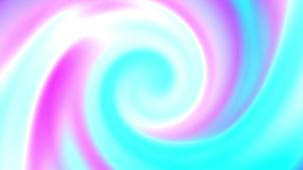 Soft Glow Swirl Gradient Spin Animation Resolution Backdrop — Vídeos de Stock