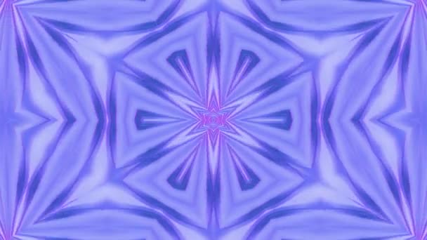 Purple Kaleidoscopic Animation Background Resolution Backdrop — Vídeos de Stock
