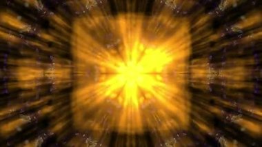 Rotation symmetry kaleidoscope background. 4k resolution 2D backdrop