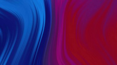 Blue and red wavy background background. 2D computer rendering design