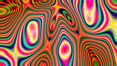 Contour shape gradient abstract background. 2D computer rendering design