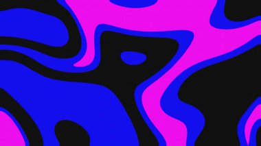 Parlak gradyan arka planda mavi ve pembe soyut arkaplan. 2B bilgisayar hazırlama tasarımı