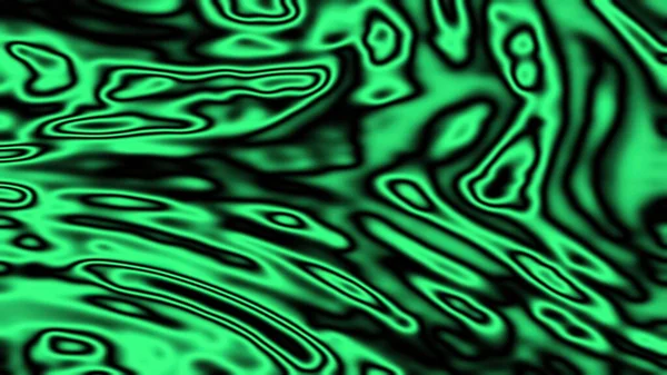 Zielony Dźwięk Fraktalny Wiruje Tle Zebry Projekt Renderowania Komputera — Zdjęcie stockowe