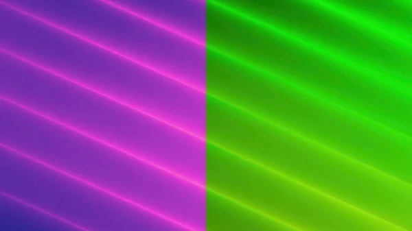 緑色と紫色の背景の線形グラデーション 2Dコンピュータレンダリングデザイン — ストック写真