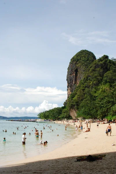 Bella Vista Sulla Spiaggia Del Mare Thailandia — Foto Stock