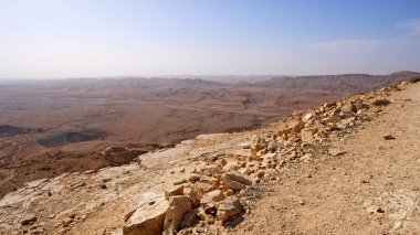 Makhtesh Ramon, İsrail Negev Çölü 'nün jeolojik bir özelliğidir. Birüssebi şehrinin yaklaşık 85 km güneyinde yer alan bu arazi, dünyanın en büyük erozyon sirkini temsil ediyor.