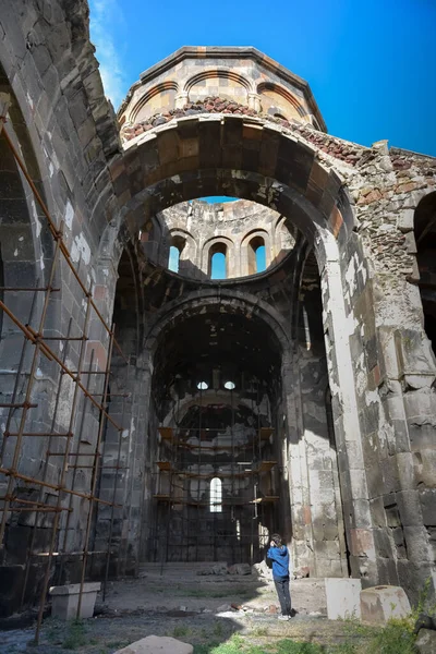 Talin Katedrali Yüzyıl Ermenistan — Stok fotoğraf