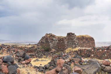 Harabeler. Dashtadem Kalesi, 5.-19. yüzyıl, Ermenistan.