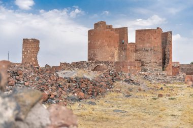 Harabeler. Dashtadem Kalesi, 5.-19. yüzyıl, Ermenistan.