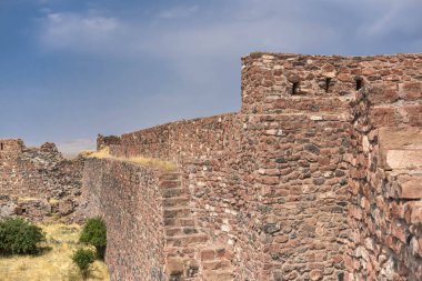 Dashtadem Kalesi, VXIX. Yüzyıl, Ermenistan 'ın taş duvarı..