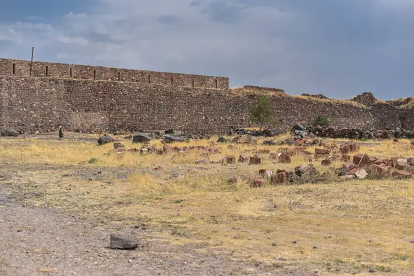 Dashtadem Kalesi, VXIX. Yüzyıl, Ermenistan 'ın taş duvarı..