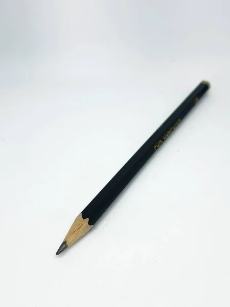 Αυτή Είναι Μια Απομονωμένη Φωτογραφία Από Ένα Μολύβι Αυτό Μολύβι — Φωτογραφία Αρχείου