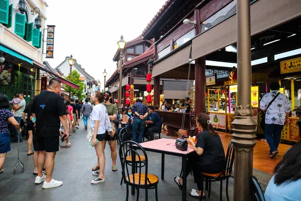 Tangerang West Java Indonesia 2022 Visitors Hanging Out Pik Chinatown — Stock Photo, Image