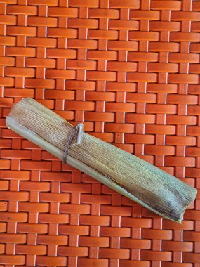 Corn lepet is a typical Indonesian snack made from corn. This confectionary is known in the Javanese cultural area in central and eastern Java.